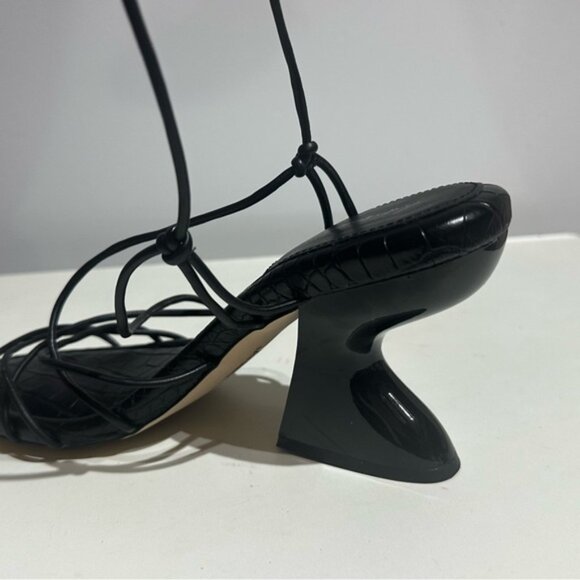 Circus by Sam Edelman Black Strappy Heel sandal- PRELOVED- 9 - Picture 12 of 13